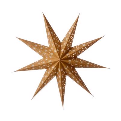 Bungalow Paper Star Cassiopeia Ochre 60 cm Shop Online Hos Blossom